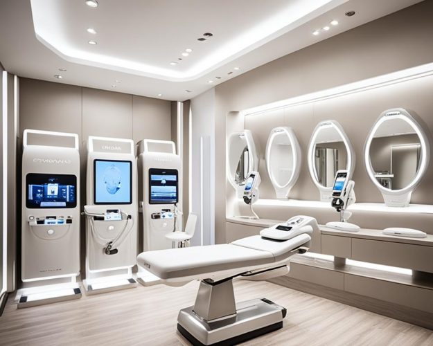 máquinas avanzadas estéticas faciales y corporales