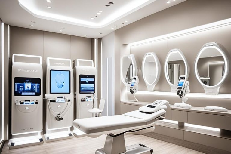 máquinas avanzadas estéticas faciales y corporales