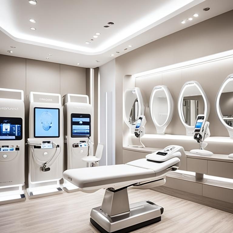 máquinas avanzadas estéticas faciales y corporales