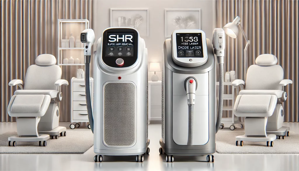 Depilación Láser SHR o Diodo Descubre las Diferencias